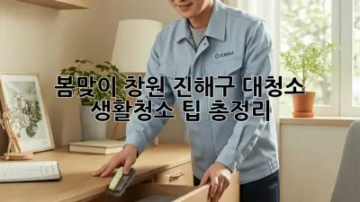 봄맞이 창원 진해구 대청소: 생활청소 팁 총정리